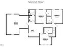 Second floor plan showcasing bonus room, loft, and bedrooms with specified dimensions at 3943 Baileys Xrds Rd, Benson, NC 27504