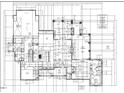 First floor architectural plans showing the layout with a two-car garage and Primary suite at 429 Brook Green Ln # 21, Pittsboro, NC 27312