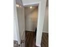 Storage closet with wooden flooring at 208 Bruce Dr Dr, Dunn, NC 28334