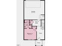 First floor layout featuring a garage, foyer, drop zone, powder room, and bedroom at 431 Rowe Way, Knightdale, NC 27545