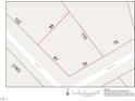 Detailed lot map displaying property lines and dimensions for potential development at 209 Urban Dr, Cary, NC 27511