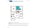Second floor plan featuring the owner's suite, owner's bath, three bedrooms, laundry room, and loft at 456 Barbour Farm Ln, Four Oaks, NC 27524