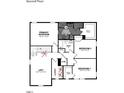 Second floor plan displaying the primary bedroom, bedrooms 2 and 3, loft, and laundry room at 1228 Dimaggio Dr # 32, Raleigh, NC 27616