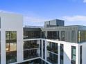 Beautiful exterior of the building showcasing the balconies and modern architectural details at 523 S West St # 502, Raleigh, NC 27601