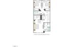 Third floor plan includes a primary suite, two bedrooms, and laundry room at 1033 Zelkova Lane, Chapel Hill, NC 27517