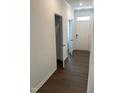 Welcoming entryway with wood floors and convenient coat closet at 3019 Vitner Dr, Durham, NC 27704