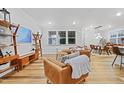 Inviting living room featuring stylish furniture and modern decor at 6509 Archwood Ave, Raleigh, NC 27616