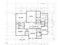 Second floor floorplan featuring a primary suite with walk in closet, four bedrooms, and a recreational room at 211 Meadow Walk Dr, Fuquay Varina, NC 27526