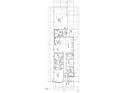 Detailed first floor blueprint showcasing open layout with kitchen, Gathering room, garage, and Primary suite dimensions at 1529 Salem Church Rd, Apex, NC 27523
