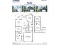 Detailed floor plan of a 3-bed, 3-bath, 2-story home, featuring a study, game room, and covered patio at 7565 Percussion Dr, Apex, NC 27539