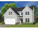 Charming two-story home featuring a two-car garage and inviting front porch at 0 Old Middlesex Rd Rd, Middlesex, NC 27557