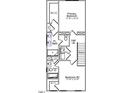 Detailed third-floor plan showing layout of primary bedroom, walk-in closet, and bathroom at 356 Chesapeak Commons St # 135, Garner, NC 27529
