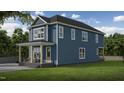 Beautiful home exterior featuring a spacious backyard and charming architectural details at 105 Sherwood Ln, Hillsborough, NC 27278