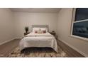 Serene bedroom featuring a plush bed and soft, natural lighting at 3724 Josiah Ct, Nashville, NC 27856