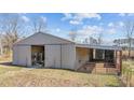 Functional metal building perfect for storage with additional lean-to space at 2490 Earpsboro Rd, Zebulon, NC 27597