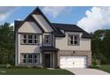 Charming home featuring brick accents and an attached garage with a classic exterior elevation at 167 S Harvest Ridge Way # Homesite 223, Wilson's Mills, NC 27520