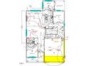 Detailed floor plan featuring a kitchen, living spaces, bedrooms, garage, and a sunroom layout at 420 Marthas View Way Way, Wake Forest, NC 27587
