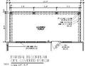 Floorplan of optional covered porch with square columns and an optional fireplace at 132 Muskogee Rd # 58, Angier, NC 27501