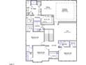 Second-floor plan featuring a primary bedroom, loft, and three additional bedrooms at 267 N Maple Walk Dr # 217, Garner, NC 27529
