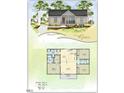 Layout of the property highlighting the room arrangement for a comfortable living experience at 82 Asher Pointe Way, Benson, NC 27504