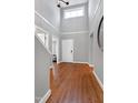 Spacious foyer featuring beautiful hardwood floors and plenty of natural light at 115 Ripplewater Ln, Cary, NC 27518