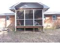 View of screened porch, providing an outdoor space at 2918 Kanewood Dr, Durham, NC 27707