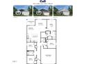 Detailed floor plan showcasing the layout of a four bedroom, two bath, single story home at 164 Ethel Ln, Angier, NC 27501