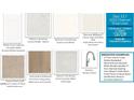 Image showcases various interior design selections, including countertops, cabinets, paint colors, and hardware finishes at 1016 Channel Drop Lp, Zebulon, NC 27597