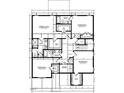 Second floor plan of a home layout with bedrooms and bathrooms at 2005 Anna Lilley Dr # 53, Fuquay Varina, NC 27526