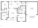 Floorplan of 1423 sq ft home at 59 Tristan Drive, Kenly, NC at 59 Tristan Dr, Kenly, NC 27542