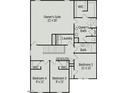 Second-floor layout showing Owner's Suite, Laundry, and secondary Bedrooms at 111 E Victory View Ter, Smithfield, NC 27577
