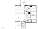 Layout of the second floor featuring the owner's suite, owner's bath, walk-in closet, loft, laundry, and bedrooms at 124 Willow Cameron Way, Angier, NC 27501