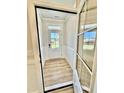 Bright entryway featuring beautiful floors, fresh paint and detailed trim work at 20 Eagle Crest Court Way # Holly Farmhouse, Lillington, NC 27546