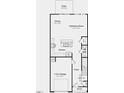Detailed floorplan displaying layout of the first floor rooms at 268 Sweetbay Tree Dr, Wendell, NC 27591