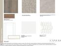 Selection of interior finish samples, including flooring, cabinets, countertops and backsplash at 113 Cloud Berry Ln, Holly Springs, NC 27540