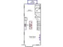 Second floor floorplan features a Gathering room, kitchen, and eat-in space at 336 Chesapeak Commons St # 140, Garner, NC 27529