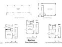 Optional layouts for covered porch, sideload garage, study, and bedroom five with bath three at 1020 Channel Drop Lp, Zebulon, NC 27597