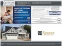 Cotton Farms advertisement promoting lender incentives with an exterior shot of a new home at 309 Deer Tail Ln # 42, Fuquay Varina, NC 27526