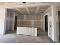 Dining room featuring a modern design with ample space for entertaining guests at 63 Daybreak Way, Fuquay Varina, NC 27526