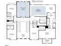 Second floor plan featuring primary bedroom suite, bonus room, three additional bedrooms, and a laundry room at 828 Timber Mist Ct, Cary, NC 27519