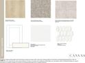 A curated selection of flooring, countertops, backsplash, and cabinetry at 201 Hiddenite Pl, Holly Springs, NC 27540