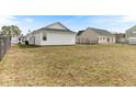 View of the backyard and fence at 2425 Shreve Rd, Rocky Mount, NC 27801