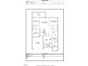 Detailed floor plan showcasing the layout, dimensions, and room names, giving a comprehensive overview of the house design at 2851 Wilkes Lake Dr, Fuquay Varina, NC 27526