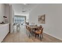 Bright dining area with a modern table, chairs, and stylish decor at 319 Fayetteville St # 509, Raleigh, NC 27601