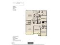 Second-floor plan featuring a primary bedroom, three additional bedrooms, a loft, and a convenient laundry room at 540 Jocund St # 17, Rolesville, NC 27571