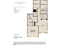 Lily floor plan second floor featuring 3 beds, 2 baths, laundry, a loft and a primary bedroom at 265 Marvel Dr # 137, Rolesville, NC 27571