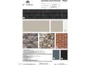 Exterior color package for Juniper C with black roof, Anew Gray siding and Pure White trim at 1421 Sparkling Lake Dr # 61, Apex, NC 27523