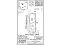 A plot plan showing the layout of a property on Field Poppy Drive at 2375 Field Poppy Dr # 207, Apex, NC 27502