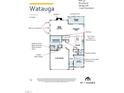 Layout featuring a 2-car garage, kitchen, study, great room, and breakfast nook at 2483 Field Poppy Dr # 177, Apex, NC 27502
