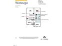Second floorplan displays layout with bedrooms, bathrooms, bonus room, and laundry room at 2483 Field Poppy Dr # 177, Apex, NC 27502